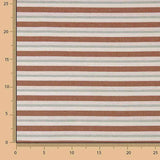 Toile à rayures Arcilla avec rayure brodée - Ribes y Casals