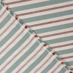 Toile à rayures bleue avec rayure brodée - Ribes y Casals