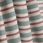 Toile à rayures bleue avec rayure brodée - Ribes y Casals