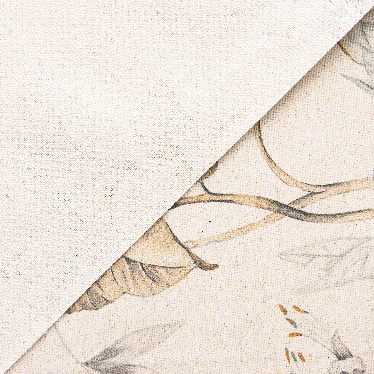 Linge de table anti-taches imprimé floral beige - Ribes y Casals