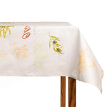 Linge de table en polyester résiné Olive - Ribes y Casals