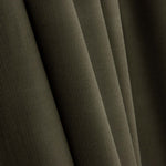 Micro-pagne fine en coton vert kaki - Ribes y Casals