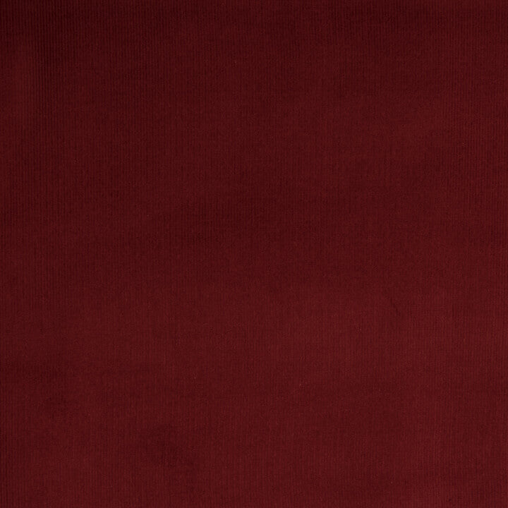 Velours milleraies en tissu de coton rouge foncé - Ribes y Casals