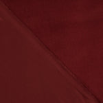 Velours milleraies en tissu de coton rouge foncé - Ribes y Casals