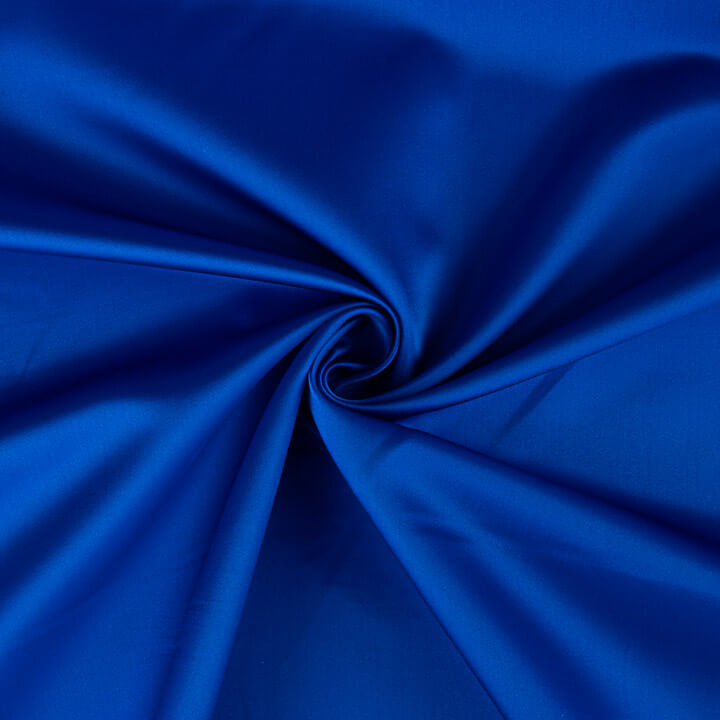 Satin Mikado bleu - Ribes y Casals