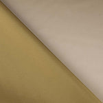Satin Mikado réversible Tornasol beige doux et camel - Ribes y Casals