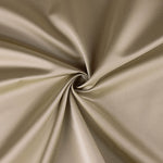 Satin Mikado réversible Tornasol beige doux et camel - Ribes y Casals