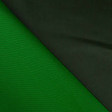 Satin Mikado réversible vert irisé et noir - Ribes y Casals