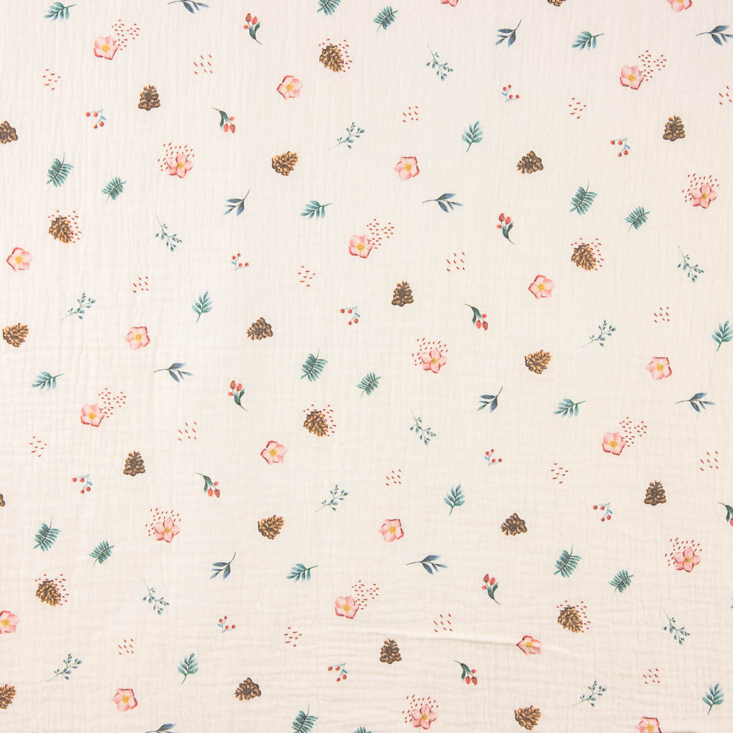 Mousseline Coton Fleurs sauvages - Ribes y Casals