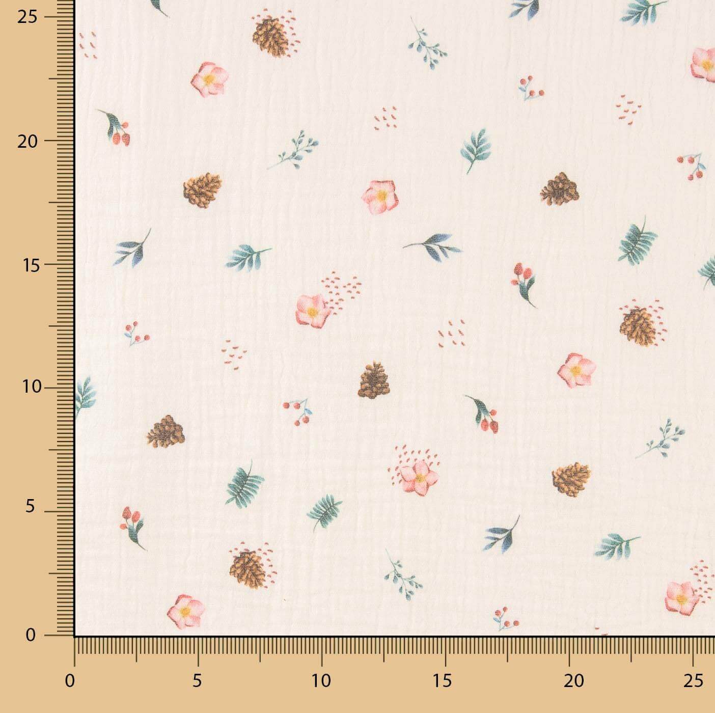 Mousseline Coton Fleurs sauvages - Ribes y Casals