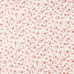 Mousseline de coton fleur rose vintage - Ribes y Casals