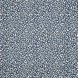 Percale imprimée Nairobi bleu marine et blanc - Ribes y Casals