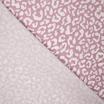 Percale imprimée Nairobi blanc-rose - Ribes y Casals