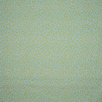 Percale imprimée Nairobi vert citron bleu ciel - Ribes y Casals
