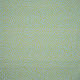Percale imprimée Nairobi vert citron bleu ciel - Ribes y Casals