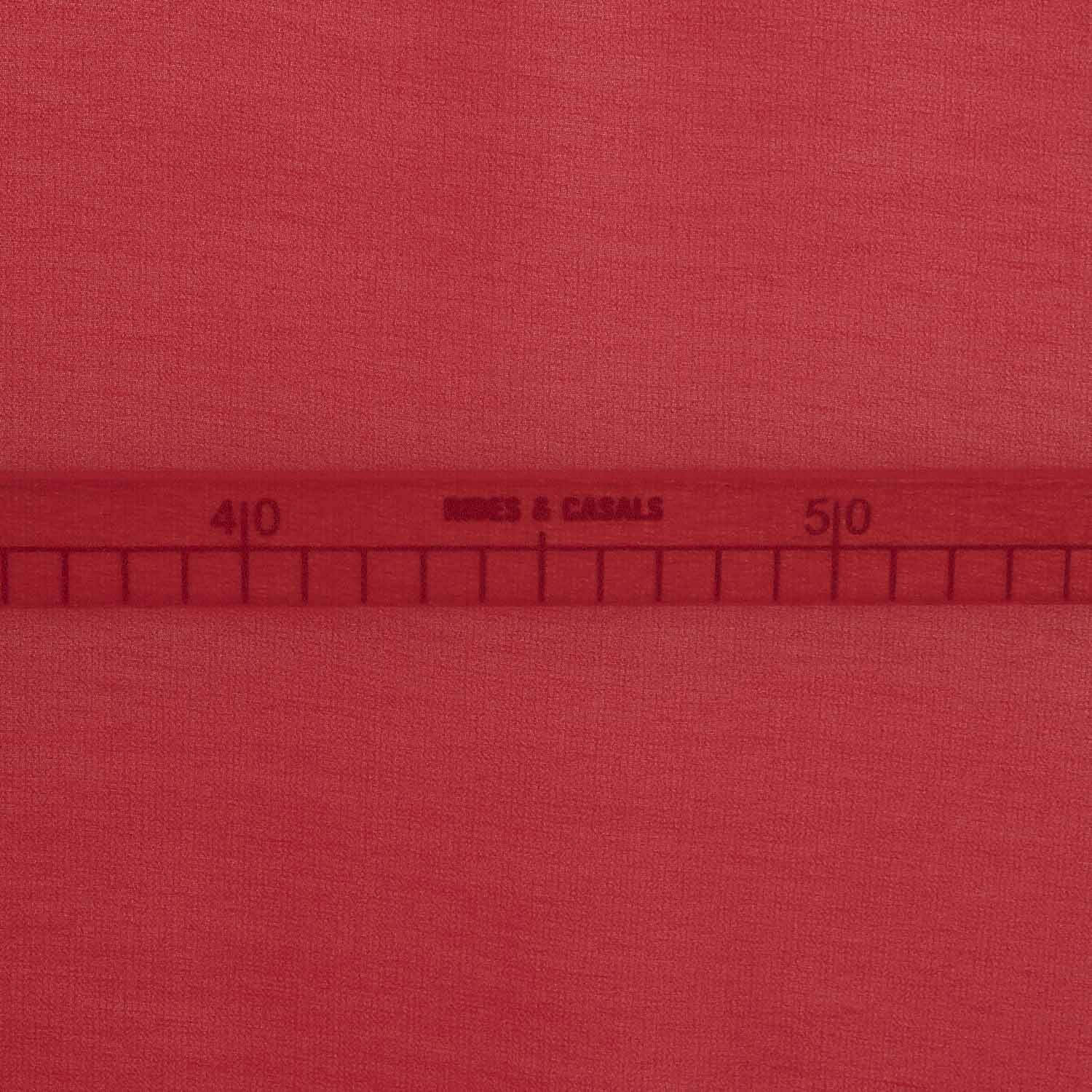 Gaze Chiffon Rouge - Ribes y Casals