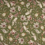 Viscose imprimée Olive Boheme - Ribes y Casals