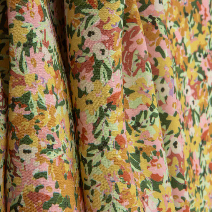 Viscose imprimée « Jardin sauvage d'Amalfi » - Ribes y Casals