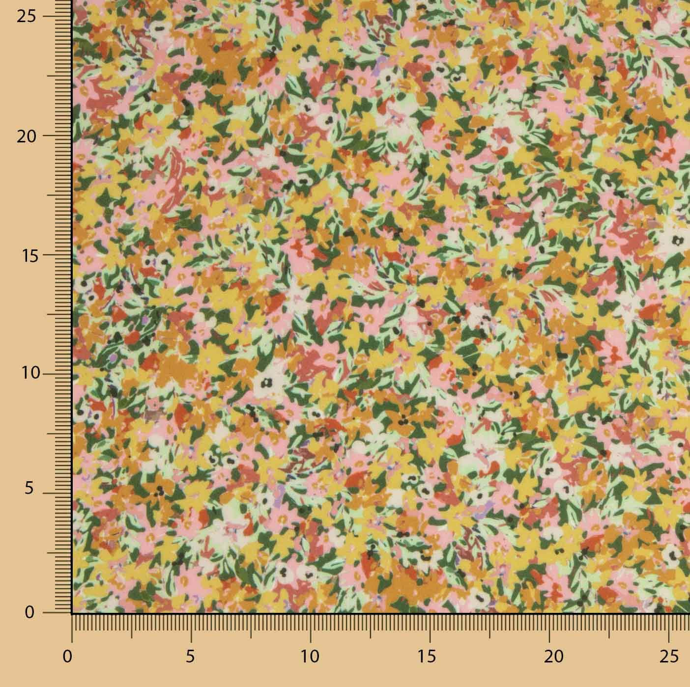 Viscose imprimée « Jardin sauvage d'Amalfi » - Ribes y Casals