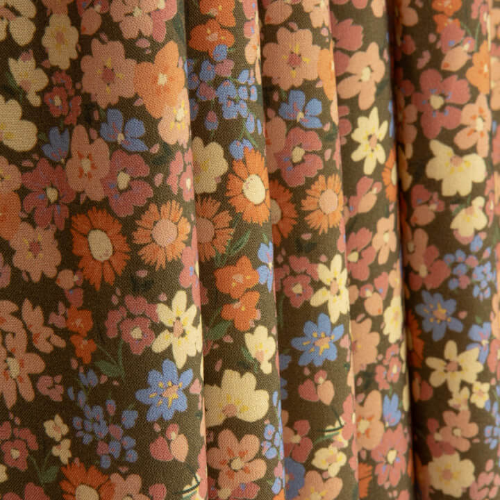 Viscose imprimée « Pradera Vintage » - Ribes y Casals