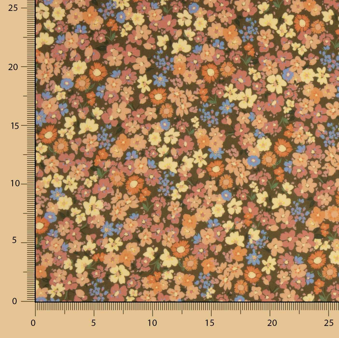 Viscose imprimée « Pradera Vintage » - Ribes y Casals