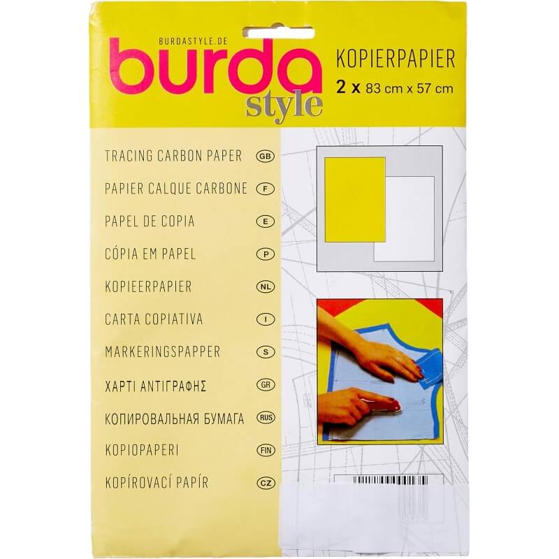 Papier Calque Carbone Burda - Ribes y Casals