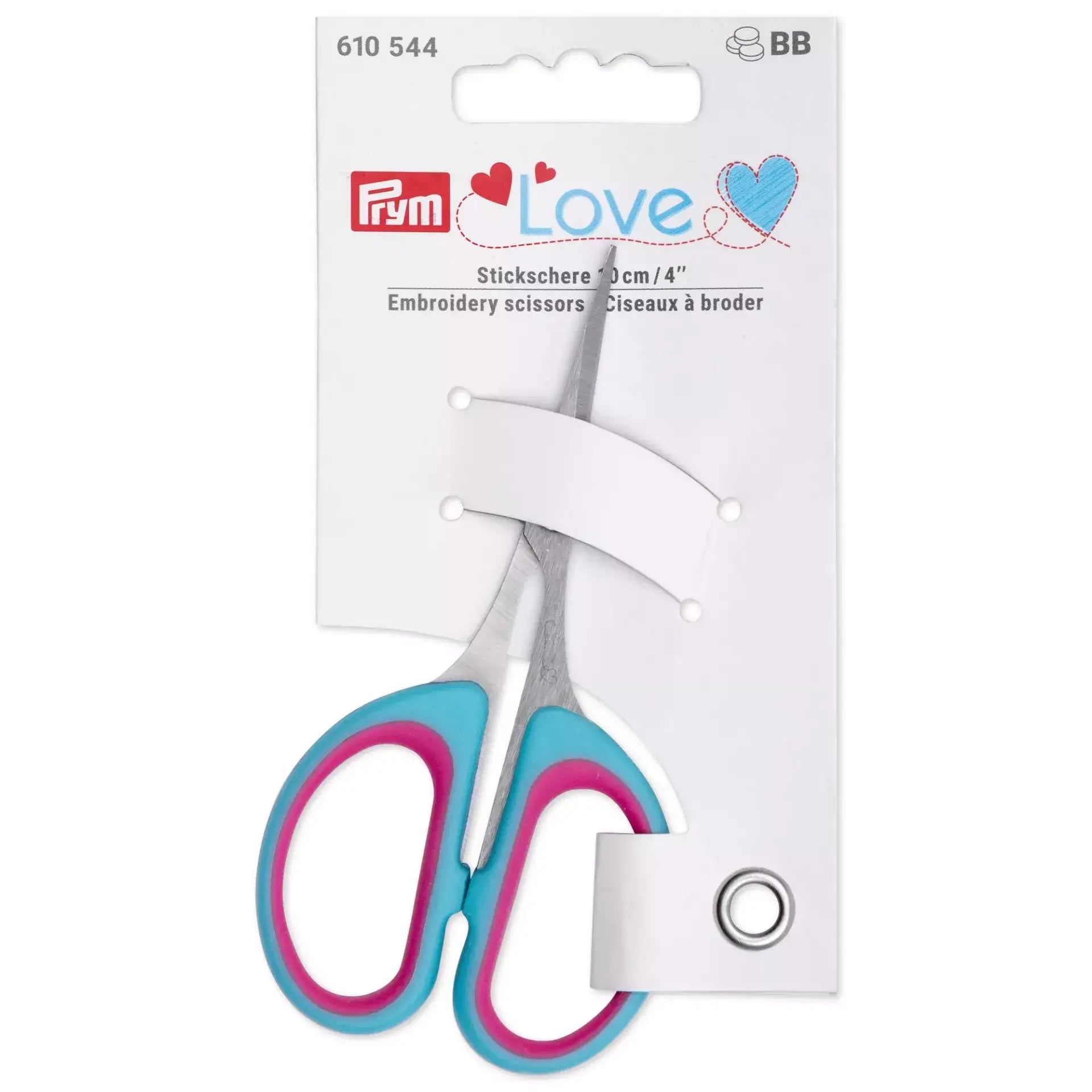 Ciseaux à broder Prym Love 10 cm - Ribes y Casals