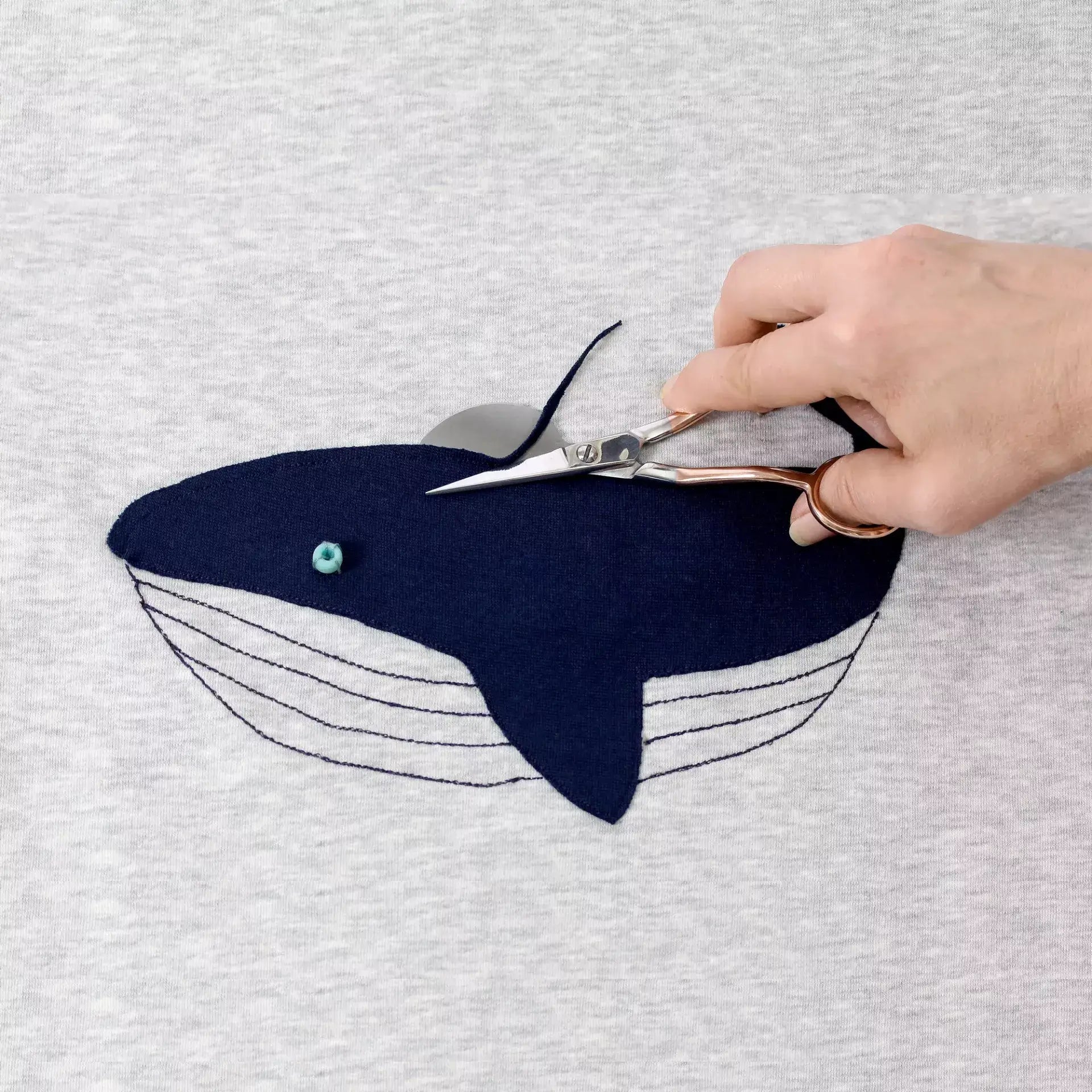 Ciseaux pour applications Prym 15 cm or rose - Ribes y Casals