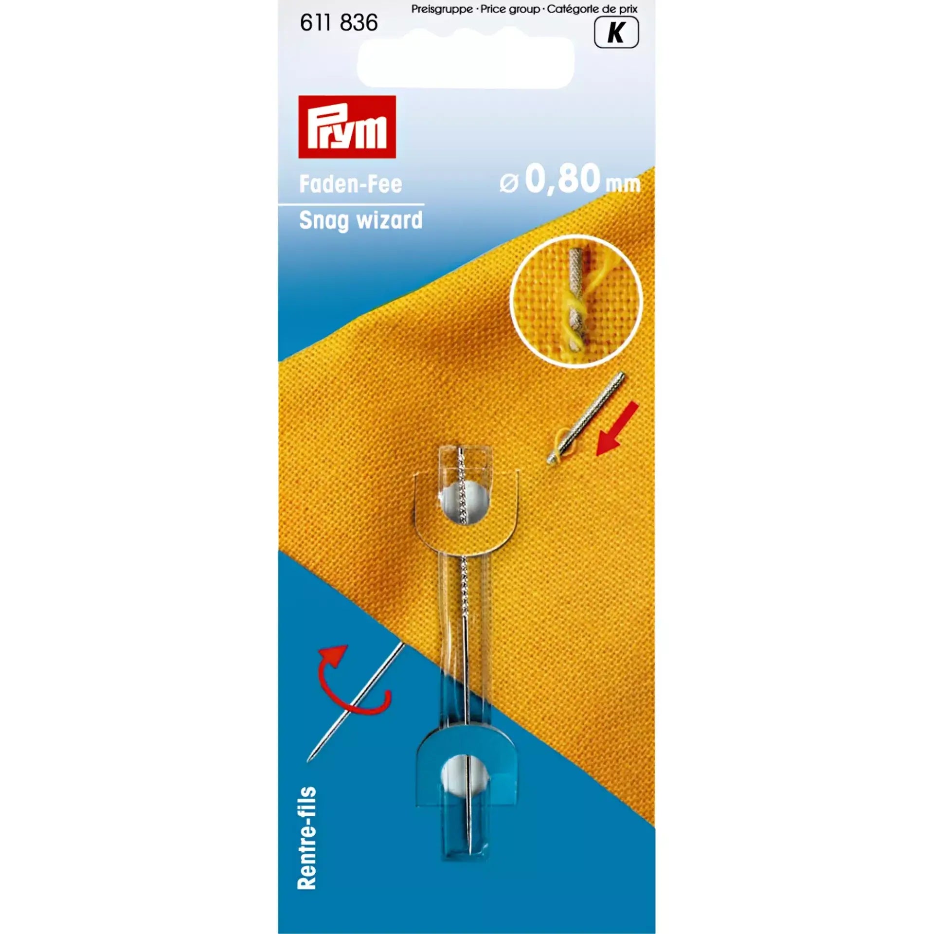 Aiguille magique Prym 0,8 mm – Réparation invisible - Ribes y Casals