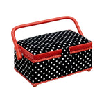 Trousse à couture Polka Dots noir/blanc Prym 612244 - Ribes y Casals