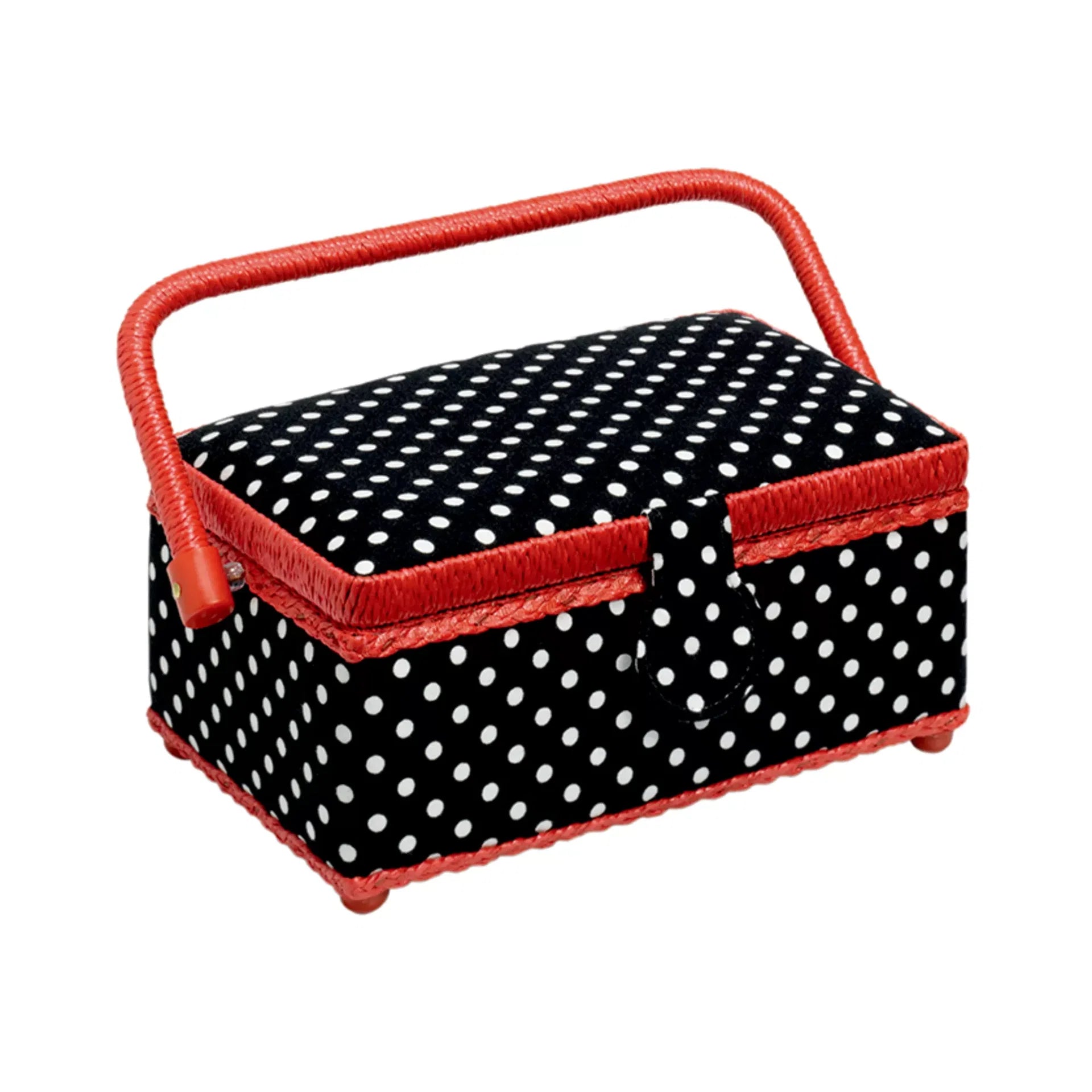Trousse à couture Polka Dots noir/blanc Prym 612244 - Ribes y Casals