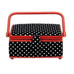 Trousse à couture Polka Dots noir/blanc Prym 612244 - Ribes y Casals