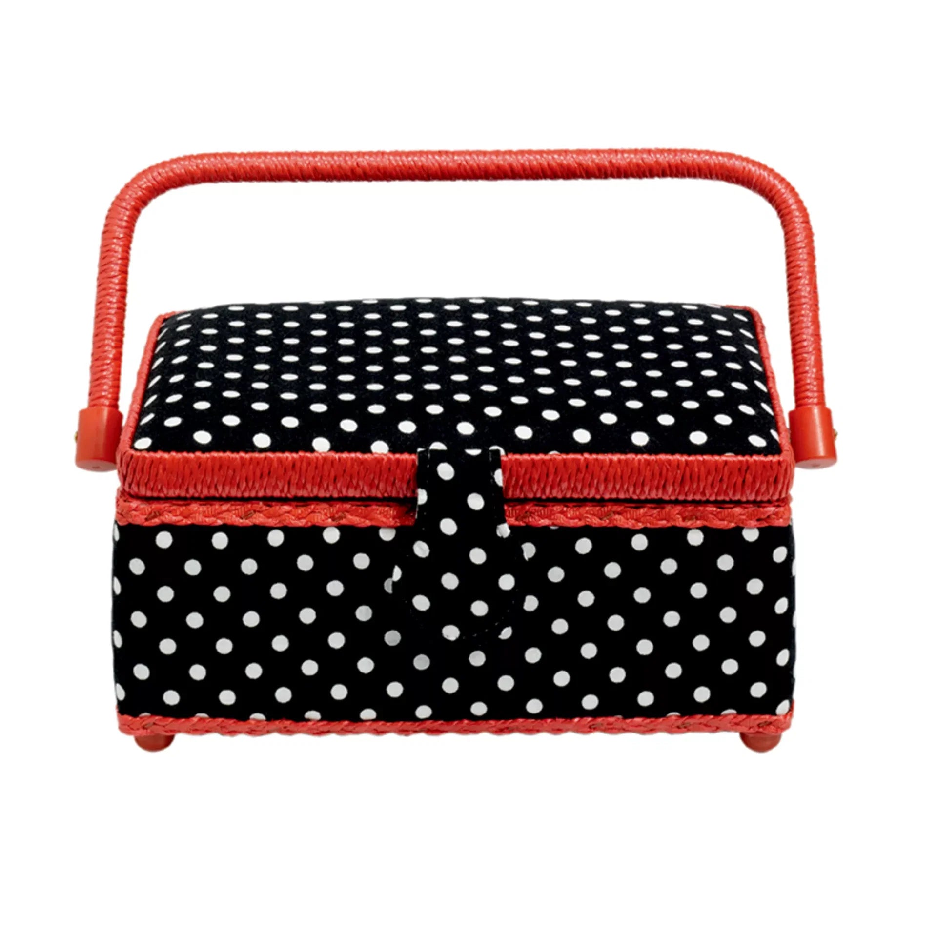 Trousse à couture Polka Dots noir/blanc Prym 612244 - Ribes y Casals