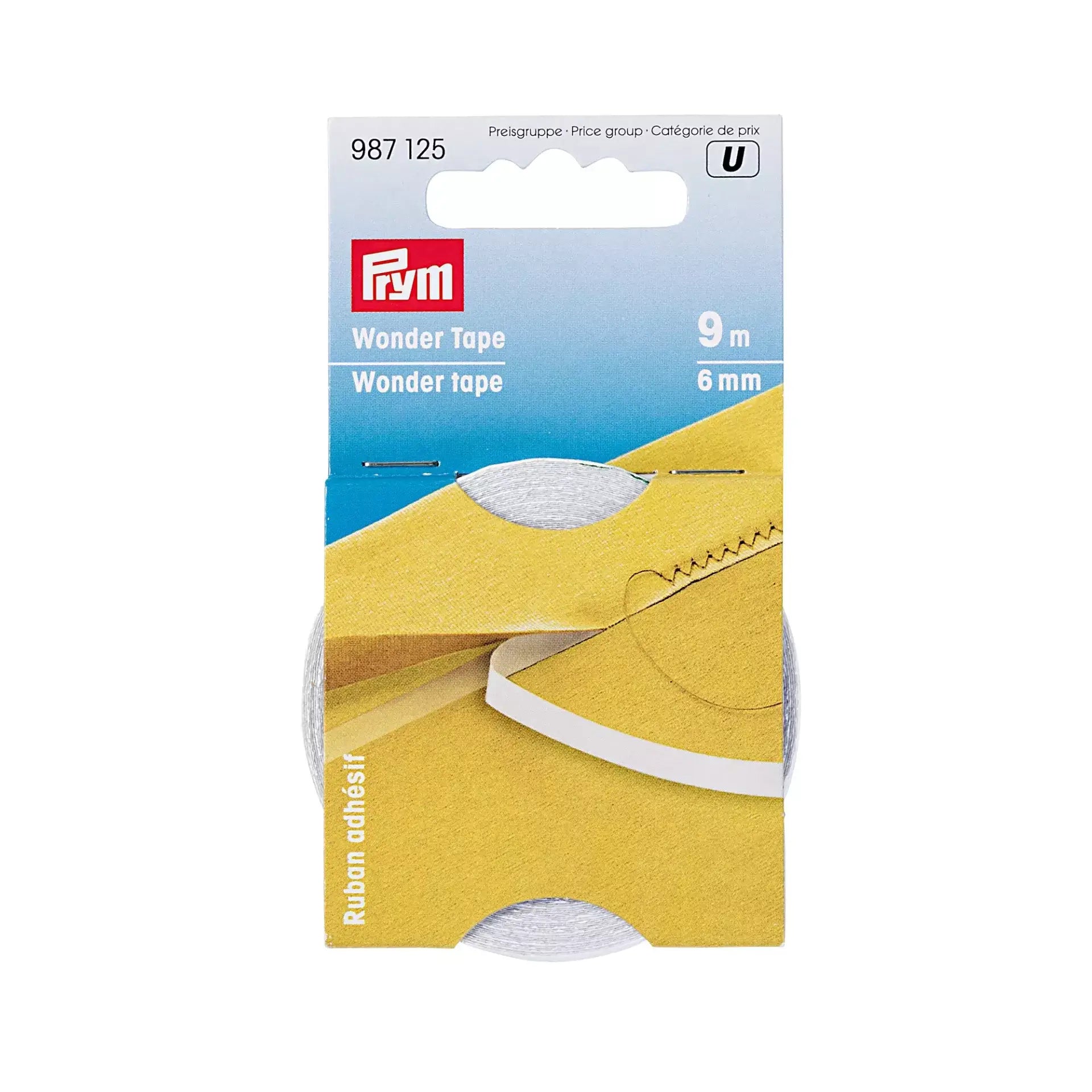 Ruban magique Prym 6 mm – Adhésif double face soluble - Ribes y Casals