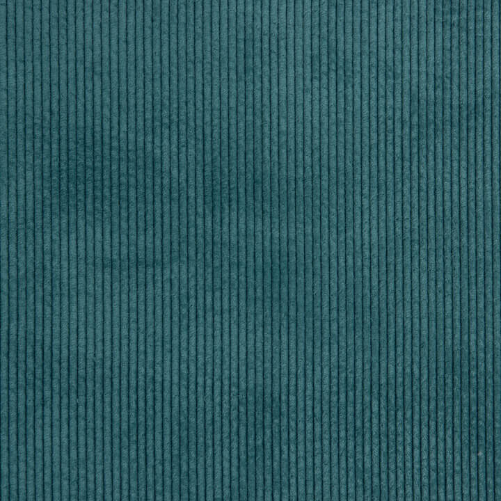 Velours côtelé effet lavé bleu pétrole - Ribes y Casals