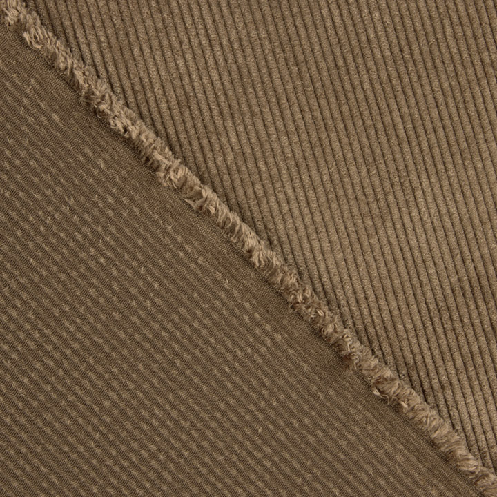 Pantalon en velours côtelé effet lavé marron - Ribes y Casals