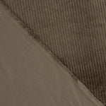 Velours côtelé stretch effet lavé marron foncé - Ribes y Casals