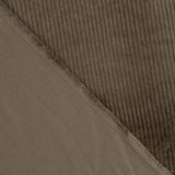 Velours côtelé stretch effet lavé marron foncé - Ribes y Casals