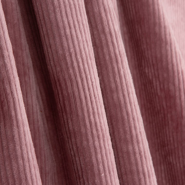 Velours côtelé stretch effet lavé rose poudré - Ribes y Casals