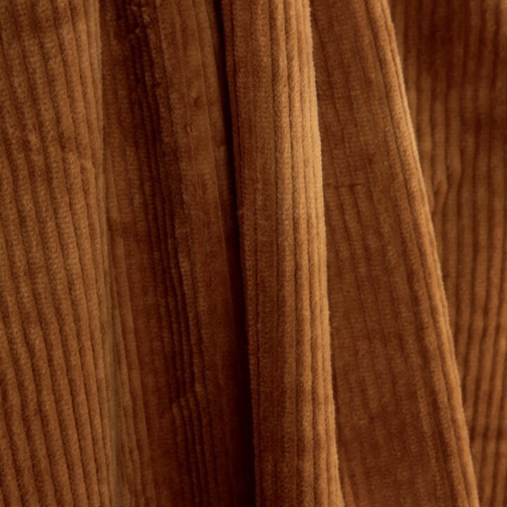Velours côtelé stretch effet lavé terracotta - Ribes y Casals