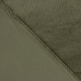 Velours côtelé stretch effet lavé vert olive - Ribes y Casals