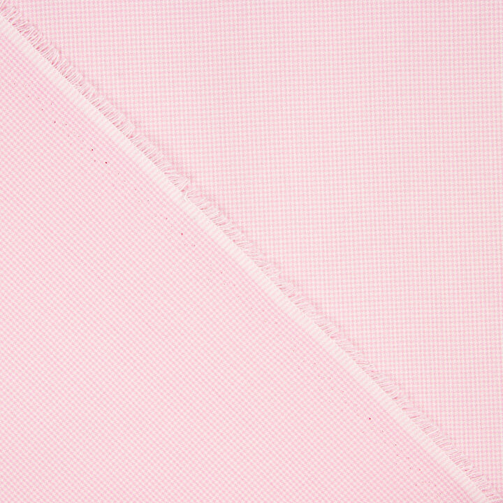 Percale à carreaux vichy Mini Rose - Ribes y Casals