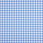 Percal imprimé à carreaux bleu moyen - Ribes y Casals