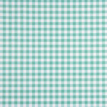 Percal imprimé à carreaux vert moyen - Ribes y Casals