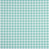 Percal imprimé à carreaux vert moyen - Ribes y Casals