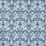 Percale imprimée Coralia Bleu - Ribes y Casals
