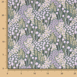 Percale imprimée lavande et sauge - Ribes y Casals