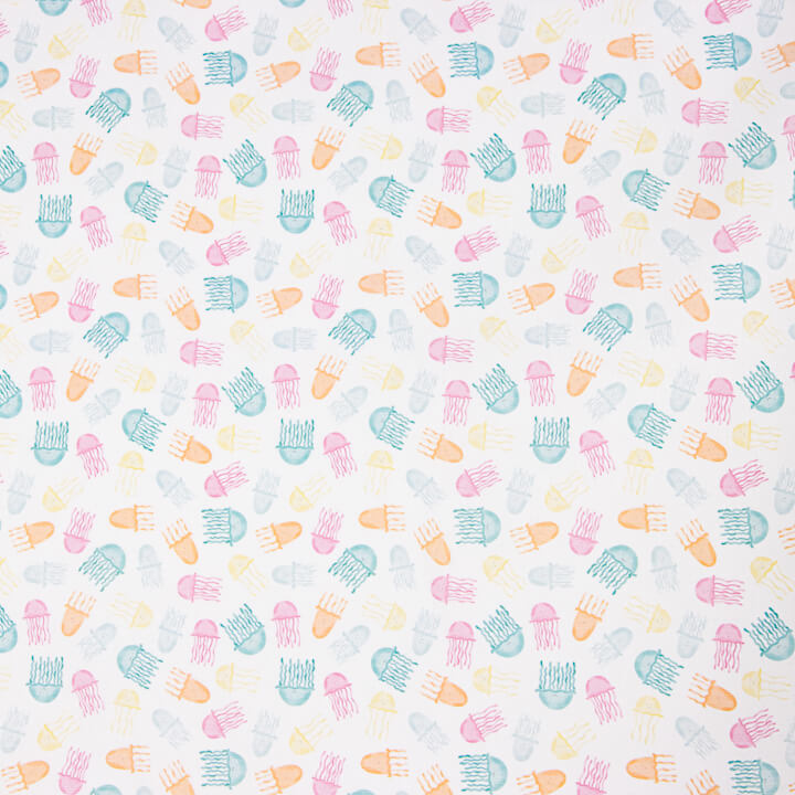 Percale imprimée Medusa Pastel - Ribes y Casals