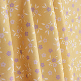 Percale imprimée Milena jaune - Ribes y Casals