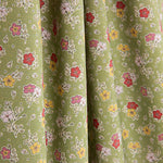 Percale imprimée Milena verte - Ribes y Casals